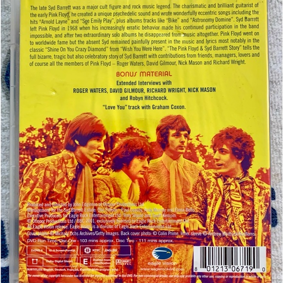 The Pink Floyd and Sid Barrett story Blu-ray - Picture 2 of 2